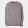 Dorset Men's Lambswool Jumper In Fusion - Classic Fit -Elegant Wear World 050A67 DORSET CLASSIC SADDLE SHOULDER CREW FUSION 01