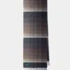 Bradfield Faded Stripe Scarf In Brown -Elegant Wear World 632424 BRADFIELD FADED STRIPE SCARF BROWN