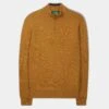 Streetly Men's 1/2 Zip Mock Neck Jumper In Gazelle - Classic Fit 12 Streetly Men's 1/2 Zip Mock Neck Jumper In Gazelle - Classic Fit -Elegant Wear World Alan Pain Streetly Half Zip Mock Neck in Gazelle