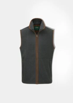 Aylsham Children's Fleece Waistcoat In Gunmetal