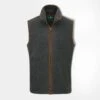 Aylsham Men's Fleece Gilet In Gunmetal - Regular Fit -Elegant Wear World Alan Paine Aylsham Men s Fleece Gilet in Gunmetal