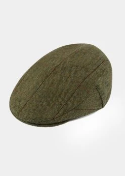 Rutland Children's Tweed Flat Cap In Oakley