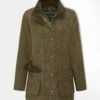 Rutland Ladies Tweed Waterproof Shooting Coat In Hemp 9 Rutland Ladies Tweed Waterproof Shooting Coat In Hemp -Elegant Wear World Alan Paine Rutland Ladies Coat in Hemp