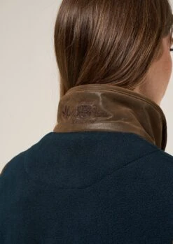 Aylsham Ladies Fleece Gilet In Dark Navy - Regular Fit -Elegant Wear World Aylsham Fleece Womens Gilet Navy 5