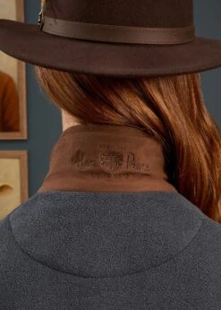 Aylsham Ladies Fleece Gilet In Gunmetal - Regular Fit -Elegant Wear World Aylsham Laides Fleece Gilet Gunmetal 2