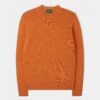 Kinnadie Supersoft Shetland Clementine Jumper - Regular Fit -Elegant Wear World B65U08 KINNADIE SHETLAND LONG SLEEVE CREW NECK CLEMENTINE 01