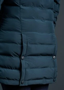 Calsall Ladies Coat In Navy - Regular Fit -Elegant Wear World Calsall Ladies Coat Navy 5