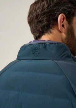 Calsall Men's Hybrid Jacket In Navy - Regular Fit -Elegant Wear World Calsall Mens Hybrid Quilted Jacket Navy 4 7bed57f7 713d 4297 a9b3 71a4d6887e2f