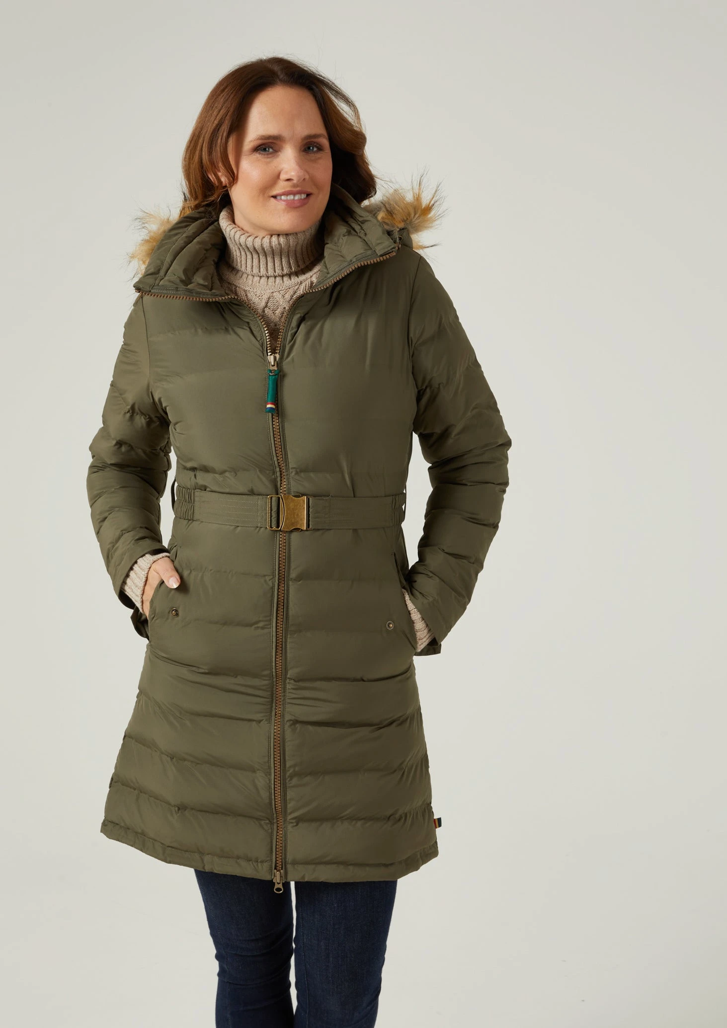 Calsall Ladies Olive Jacket - Regular Fit 5 Calsall Ladies Olive Jacket - Regular Fit - Image 5