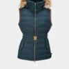 Calsall Ladies Navy Gilet - Regular Fit -Elegant Wear World Calsall Ladies Gilet Navy