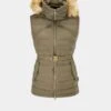 Calsall Ladies Olive Gilet - Regular Fit 12 Calsall Ladies Olive Gilet - Regular Fit -Elegant Wear World Calsall Ladies Gilet Olive 1