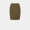 Combrook Ladies Tweed Skirt 49cm In Grove -Elegant Wear World Combrook Ladies Tweed Skirt Grove