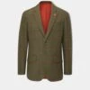 Combrook Men's Tweed Sports Blazer In Reed - Regular Fit 2 Combrook Men's Tweed Sports Blazer In Reed - Regular Fit -Elegant Wear World Combrook Mens Tweed Sport Blazer Reed 1