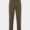 Combrook Men's Tweed Trousers In Teak - Regular Fit -Elegant Wear World Combrook Mens Tweed Trousers Teak
