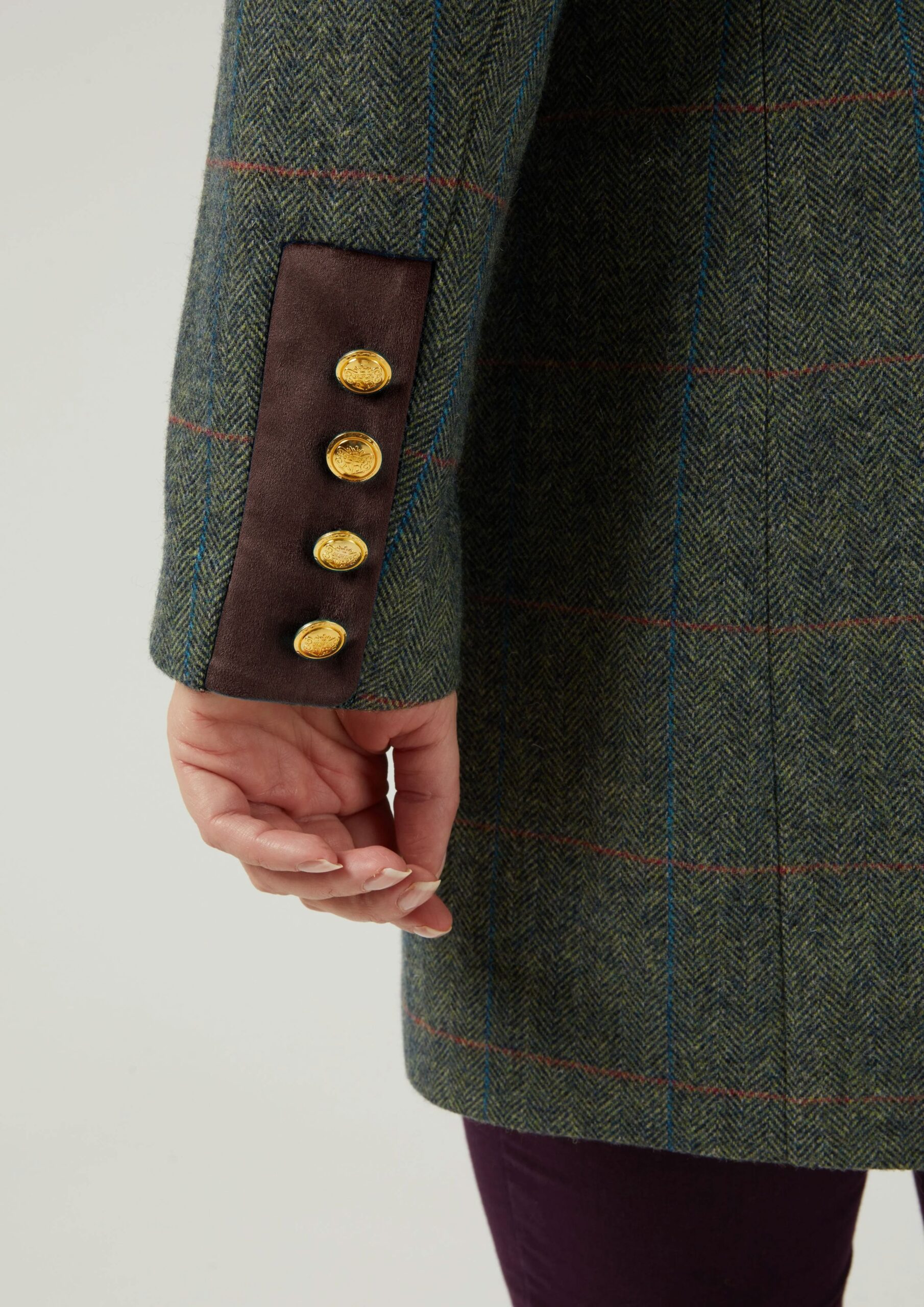 Elegant Wear World -Elegant Wear World Combrook Midlength Coat Spruce 05 scaled 1