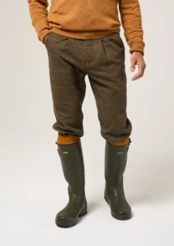 Combrook Men's Tweed Shooting Breeks In Teak -Elegant Wear World Combrook Tweed Shooting Breeks Teak 1