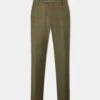 Combrook Men's Tweed Trousers In Reed - Regular Fit -Elegant Wear World Comrbook Mens Tweed Trousers Reed