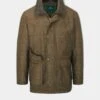 Didsmere Men's Technical Tweed Coat In Oak - Regular Fit -Elegant Wear World Didsmere Mens Technical Tweed Coat Oak