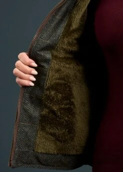 Didsmere Ladies Technical Tweed Gilet In Myrtle - Regular Fit -Elegant Wear World Dismere Ladies Technical Tweed Gilet Myrtle 5