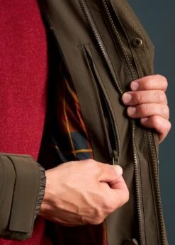 Dunswell Men's Waterproof Field Coat In Olive - Shooting Fit 14 Dunswell Men's Waterproof Field Coat In Olive - Shooting Fit -Elegant Wear World Dunswell Mens Waterproof Field Coat Olive 6