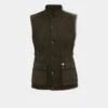 Felwell Men's Waistcoat In Olive -Elegant Wear World Felwell Mens Quilted Waistcoat in Olive