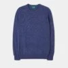 Brisbane Geelong Wool Jumper In Ullswater - Regular Fit -Elegant Wear World Geelong Wool Sweater Ullswater 1