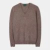 Hampshire Lambswool Jumper In Vole - Classic Fit -Elegant Wear World Hampshire Lambswool Jumper Vole