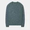 Hampshire Lambswool Jumper In Caspian - Classic Fit 7 Hampshire Lambswool Jumper In Caspian - Classic Fit -Elegant Wear World Hampshire Lambswool Saddle Shoulder Caspian Jumper