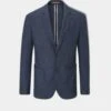 Richmond Men's Knitted Blazer In Navy -Elegant Wear World LA2450 Richmond Mens Knitted Blazer