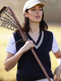 Ladies Cotton Cricket Slipover In Dark Navy 8 Ladies Cotton Cricket Slipover In Dark Navy -Elegant Wear World Ladies Cricket Slipover Dark Navy 2