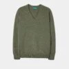 Kilsyth Men's Lambswool Jumper In Landscape - Regular Fit -Elegant Wear World Lambswool Jumper Landscape