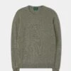 Lenzie Men's Lambswool Jumper In Orchard- Regular Fit -Elegant Wear World Lenzie Mens Lambswool Jumper Orchard