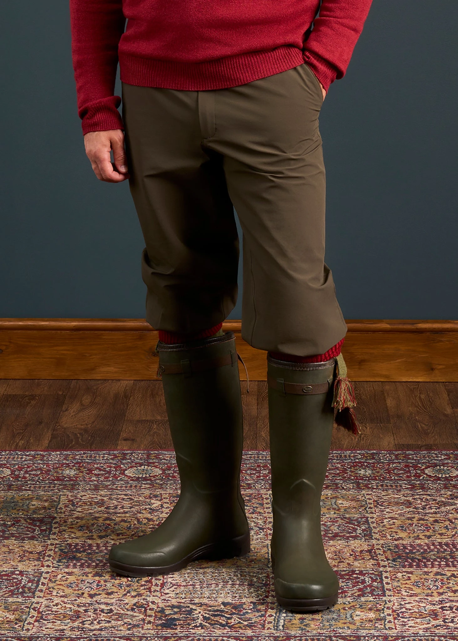 Lockwood Men's Breeks In Olive 4 Lockwood Men's Breeks In Olive - Image 4
