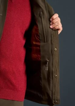 Lockwood Men's Shooting Waistcoat In Olive -Elegant Wear World Lockwood Mens Shooting Waistcoat Olive 4