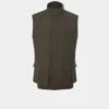 Lockwood Men's Shooting Waistcoat In Olive -Elegant Wear World Lockwood Mens Waistcoat Olive