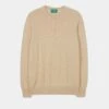 Melfort Cashmere Jumper In Linen - Regular Fit -Elegant Wear World Melfort Cashmere Jumper Linen 1