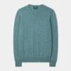 Melfort Cashmere Jumper In Caspian - Regular Fit 7 Melfort Cashmere Jumper In Caspian - Regular Fit -Elegant Wear World Melfort Mens Cashmere Jumper Caspian