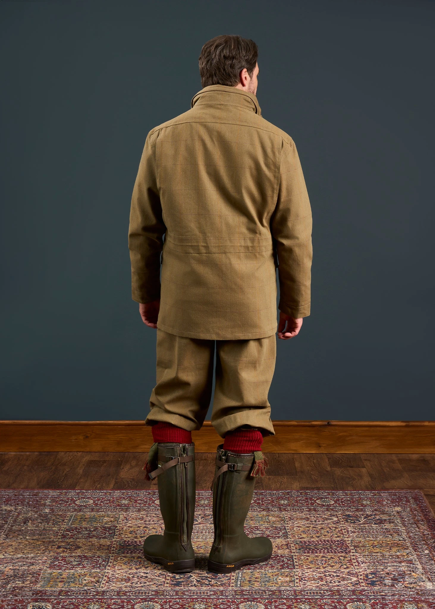 Axford Men's Waterproof Lightweight Field Coat In Aspen - Shooting Fit 3 Axford Men's Waterproof Lightweight Field Coat In Aspen - Shooting Fit - Image 3