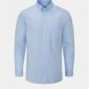 Men's Oxford Cotton Button Down Shirt In Sky Blue