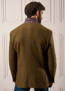 Surrey Tweed Lined Blazer In Moor - Regular Fit 11 Surrey Tweed Lined Blazer In Moor - Regular Fit -Elegant Wear World Mens Tweed Blazer Surry Moorland 5