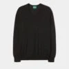 Millbreck Men's Merino Wool Jumper In Black - Regular Fit -Elegant Wear World Merino Wool Jumper Black 93a7ee00 023e 4d8f 96a7 6921b34d4471