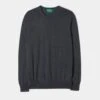 Radstone Men's Merino Wool Jumper In Charcoal - Regular Fit -Elegant Wear World Merino Wool Jumper Charcoal