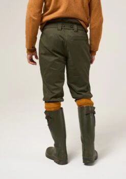 Milwood Men's Waterproof Shooting Breeks In Olive -Elegant Wear World Millwood Waterproof Shooting Breeks Olive 3