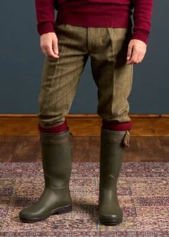 Rutland Men's Tweed Shooting Breeks In Oakley -Elegant Wear World Rutland Mens Tweed Shooting Breeks Oakley 2