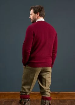 Rutland Men's Tweed Shooting Breeks In Oakley -Elegant Wear World Rutland Mens Tweed Shooting Breeks Oakley 4
