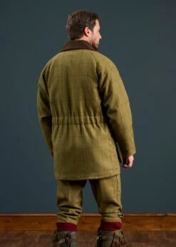 Rutland Men's Tweed Waterproof Shooting Coat In Lichen - Regular Fit 16 Rutland Men's Tweed Waterproof Shooting Coat In Lichen - Regular Fit -Elegant Wear World Rutland Mens Tweed Waterproof Shooting Coat Lichen 4