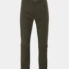 Southoak Moleskin Men's Trousers In Olive - Regular Fit -Elegant Wear World Southoak Mens Moleskin Trousers Olive