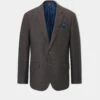 Surrey Tweed Lined Blazer In Bramble - Regular Fit -Elegant Wear World Surrey Mens Tweed Blazer Bramble 1