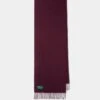 Risbury Men's Cashmere Plain Scarf In Claret -Elegant Wear World ap 64200 risbury claret b74aebc3 6e31 40fa a3ae 5784dc1700c9