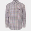 Ilkley Children's Check Country Shirt In Rust